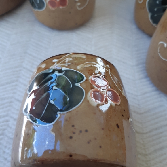 traditional Japanese tea service Set 7 pieces col - Picture 7 of 7